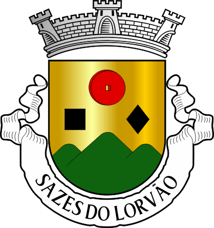 Brasão da freguesia de Sazes do Lorvão - Sazes do Lorvão civil parish, coat-of-arms