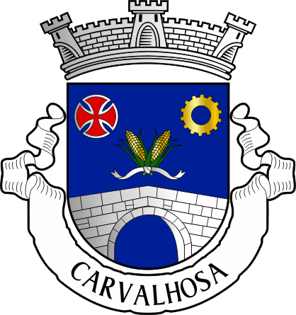 Brasão da freguesia de Carvalhosa - Carvalhosa civil parish, coat-of-arms Brasão da freguesia de Carvalhosa - Carvalhosa civil parish, coat-of-arms