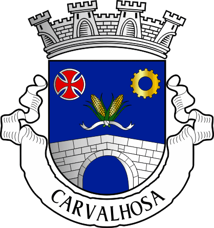 Brasão da freguesia de Carvalhosa - Carvalhosa civil parish, coat-of-arms Brasão da freguesia de Carvalhosa - Carvalhosa civil parish, coat-of-arms