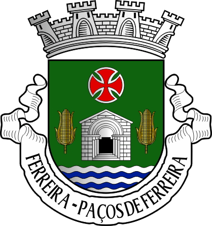 Brasão da freguesia de Ferreira - Ferreira civil parish, coat-of-arms