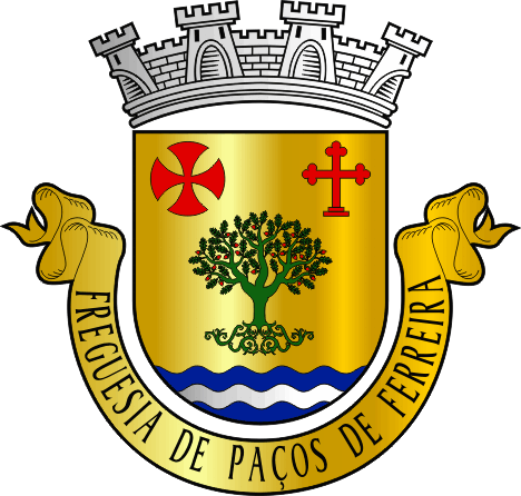 Brasão da Freguesia de Paços de Ferreira - Paços de Ferreira civil parish, coat-of-arms