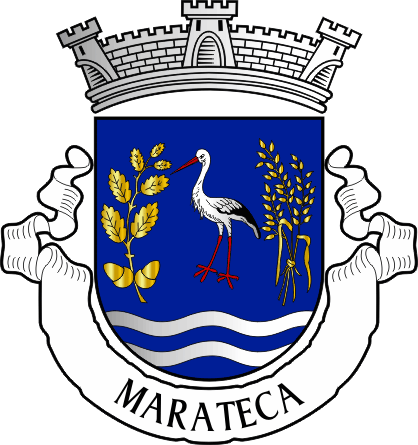 Brasão da antiga freguesia da Marateca - Marateca former civil parish, coat-of-arms Brasão da antiga freguesia da Marateca - Marateca former civil parish, coat-of-arms
