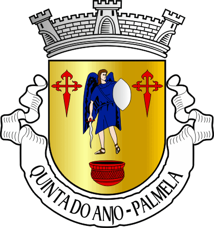 Brasão da freguesia de Quinta do Anjo - Quinta do Anjo civil parish, coat-of-arms