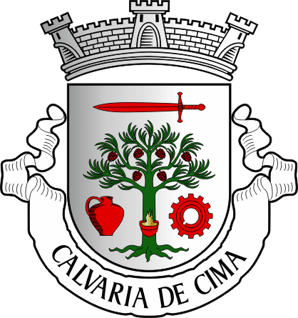 Brasão da freguesia de Calvaria de Cima - Calvaria de Cima civil parish, coat-of-arms