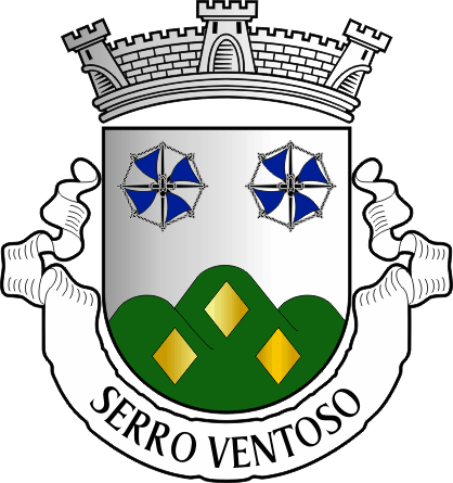 Brasão da freguesia de Serro Ventoso - Serro Ventoso civil parish, coat-of-arms Brasão da freguesia de Serro Ventoso - Serro Ventoso civil parish, coat-of-arms