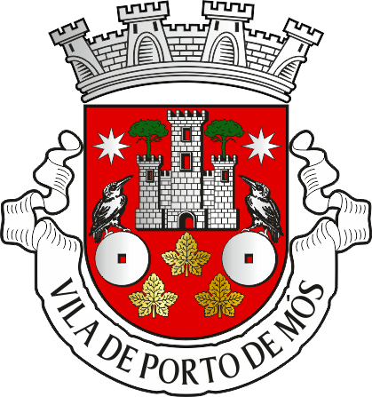Brasão do município de Porto de Mós - Porto de Mós municipality coat-of-arms Brasão do município de Porto de Mós - Porto de Mós municipality coat-of-arms