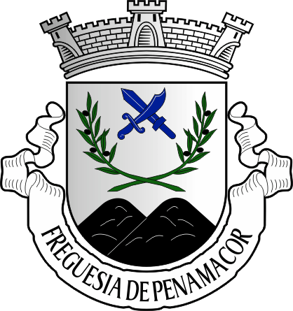 Brasão da freguesia de Penamacor - Penamacor civil parish, coat-of-arms Brasão da freguesia de Penamacor - Penamacor civil parish, coat-of-arms