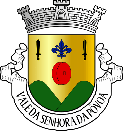Brasão da freguesia de Vale da Senhora da Póvoa - Vale da Senhora da Póvoa civil parish, coat-of-arms