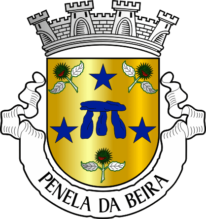 Brasão da freguesia de Penela da Beira - Penela da Beira civil parish, coat-of-arms