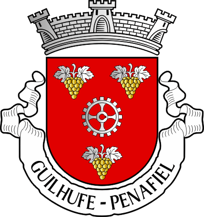 Brasão da antiga freguesia de Guilhufe - Guilhufe former civil parish, coat-of-arms