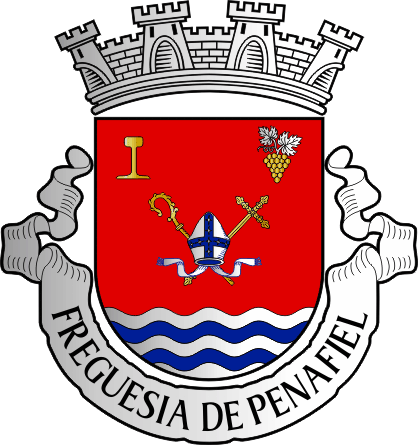 Brasão da Freguesia de Penafiel - Penafiel civil parish, coat-of-arms