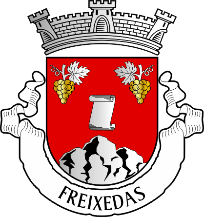 Brasão da freguesia de Freixedas - Freixedas civil parish, coat-of-arms
