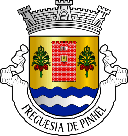 Brasão da freguesia de Pinhel - Pinhel civil parish, coat-of-arms