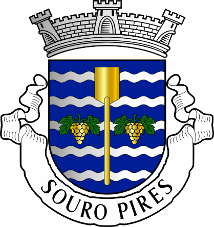 Brasão da freguesia de Souro Pires - Souro Pires civil parish, coat-of-arms Brasão da freguesia de Souro Pires - Souro Pires civil parish, coat-of-arms