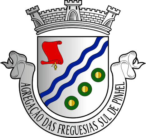Brasão da Agregação das Freguesias Sul de Pinhel - South of Pinhel civil parishes association coat-of-arms Brasão da Agregação das Freguesias Sul de Pinhel - South of Pinhel civil parishes association coat-of-arms