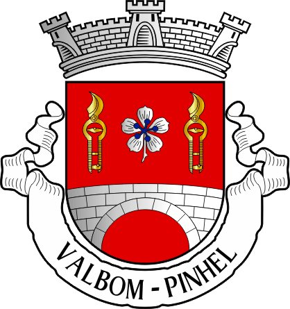 Brasão da antiga freguesia de Valbom - Valbom former civil parish, coat-of-arms