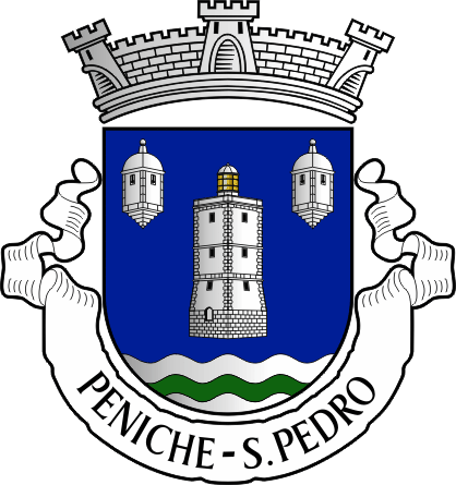 Brasão da antiga freguesia de Peniche (São Pedro) - Peniche (São Pedro) former civil parish, coat-of-arms Brasão da antiga freguesia de Peniche (São Pedro) - Peniche (São Pedro) former civil parish, coat-of-arms