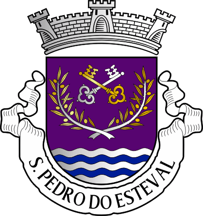 Brasão da freguesia de São Pedro do Esteval - São Pedro do Esteval civil parish, coat-of-arms Brasão da freguesia de São Pedro do Esteval - São Pedro do Esteval civil parish, coat-of-arms