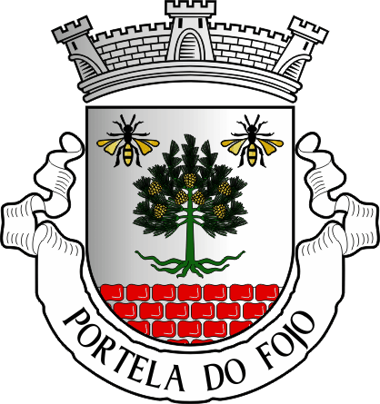 Brasão da antiga freguesia de Portela do Fojo - Portela do Fojo former civil parish, coat-of-arms