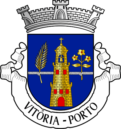 Brasão da antiga freguesia de Vitória - Vitória former civil parish, coat-of-arms Brasão da antiga freguesia de Vitória - Vitória former civil parish, coat-of-arms