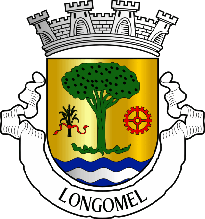 Brasão da freguesia de Longomel - Longomel civil parish, coat-of-arms Brasão da freguesia de Longomel - Longomel civil parish, coat-of-arms