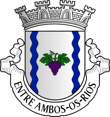 Brasão da antiga freguesia de Entre Ambos-os-Rios - Entre Ambos-os-Rios former civil parish, coat-of-arms
