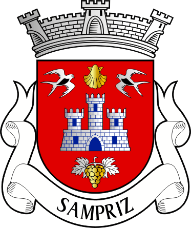 Brasão da freguesia de Sampriz - Sampriz civil parish, coat-of-arms Brasão da freguesia de Sampriz - Sampriz civil parish, coat-of-arms