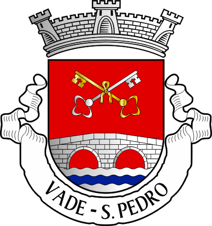Brasão da freguesia de Vade (São Pedro) - Vade (São Pedro) civil parish, coat-of-arms Brasão da freguesia de Vade (São Pedro) - Vade (São Pedro) civil parish, coat-of-arms