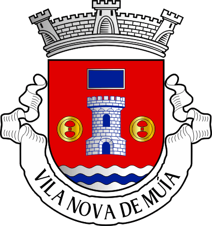 Brasão da antiga freguesia de Vila Nova de Muía - Vila Nova de Muía former civil parish, coat-of-arms