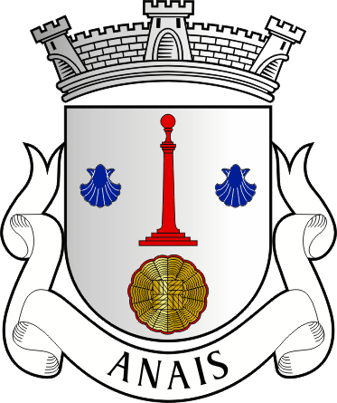 Brasão da freguesia de Anais - Anais civil parish, coat-of-arms Brasão da freguesia de Anais - Anais civil parish, coat-of-arms