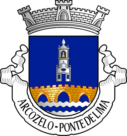 Brasão da freguesia de Arcozelo - Arcozelo civil parish, coat-of-arms Brasão da freguesia de Arcozelo - Arcozelo civil parish, coat-of-arms