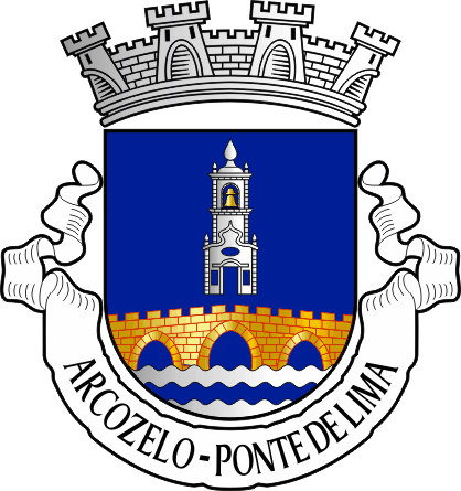 Brasão da freguesia de Arcozelo - Arcozelo civil parish, coat-of-arms Brasão da freguesia de Arcozelo - Arcozelo civil parish, coat-of-arms