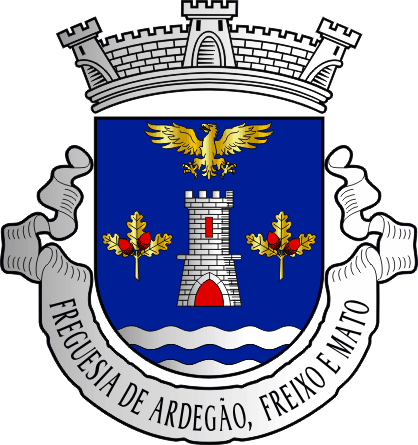 Brasão da Freguesia de Ardegão, Freixo e Mato - Ardegão, Freixo and Mato civil parish, coat-of-arms