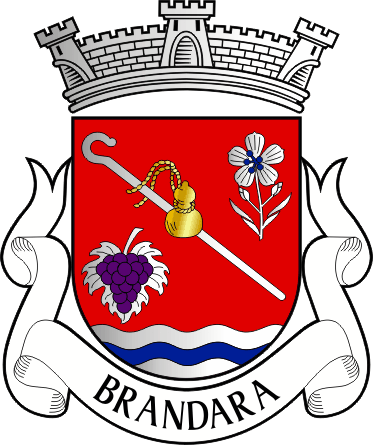 Brasão da freguesia de Brandara - Brandara civil parish, coat-of-arms Brasão da freguesia de Brandara - Brandara civil parish, coat-of-arms