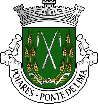 Brasão da freguesia de Poiares - Poiares civil parish, coat-of-arms Brasão da freguesia de Poiares - Poiares civil parish, coat-of-arms