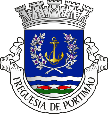 Brasão da Freguesia de Portimão - Portimão civil parish coat-of-arms Brasão da Freguesia de Portimão - Portimão civil parish coat-of-arms