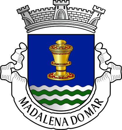 Brasão da freguesia de Madalena do Mar - Madalena do Mar civil parish, coat-of-arms Brasão da freguesia de Madalena do Mar - Madalena do Mar civil parish, coat-of-arms
