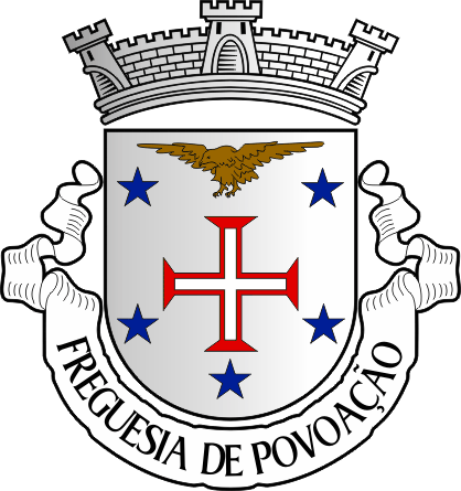 Brasão da freguesia de Povoação - Povoação civil parish, coat-of-arms Brasão da freguesia de Povoação - Povoação civil parish, coat-of-arms