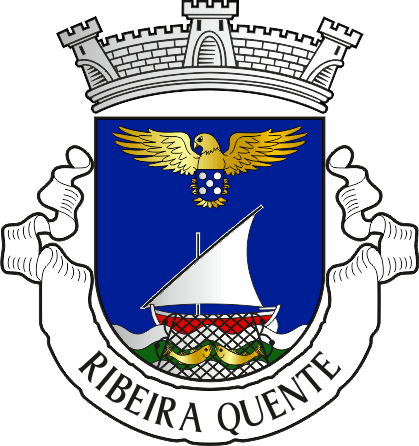Brasão da freguesia de Ribeira Quente - Ribeira Quente civil parish, coat-of-arms