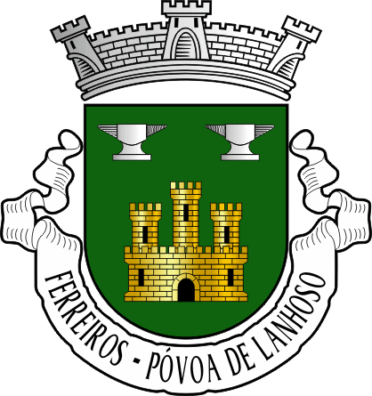 Brasão da freguesia de Ferreiros - Ferreiros civil parish, coat-of-arms Brasão da freguesia de Ferreiros - Ferreiros civil parish, coat-of-arms