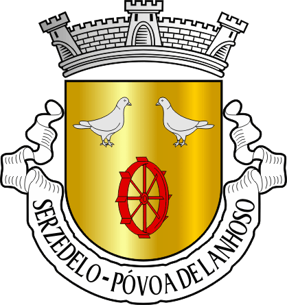 Brasão da freguesia de Serzedelo - Serzedelo civil parish, coat-of-arms Brasão da freguesia de Serzedelo - Serzedelo civil parish, coat-of-arms