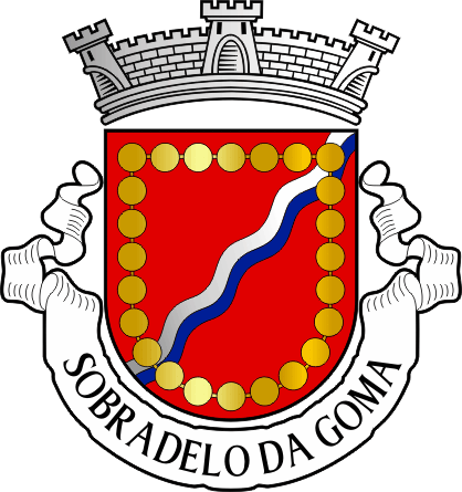 Brasão da freguesia de Sobradelo da Goma - Sobradelo da Goma civil parish, coat-of-arms