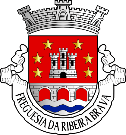 Brasão da freguesia de Ribeira Brava - Ribeira Brava civil parish, coat-of-arms Brasão da freguesia de Ribeira Brava - Ribeira Brava civil parish, coat-of-arms