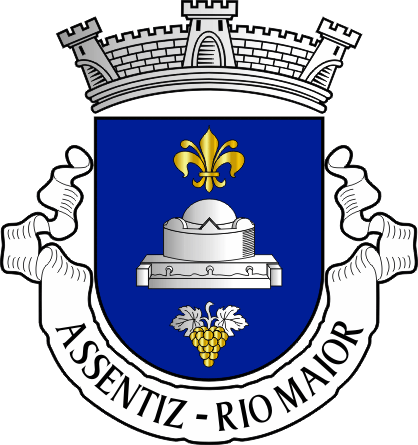 Brasão da antiga freguesia de Assentiz - Assentiz former civil parish, coat-of-arms
