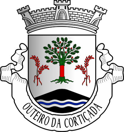 Brasão da antiga freguesia de Outeiro da Cortiçada - Outeiro da Cortiçada former civil parish, coat-of-arms