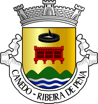 Brasão da freguesia de Canedo - Canedo civil parish, coat-of-arms