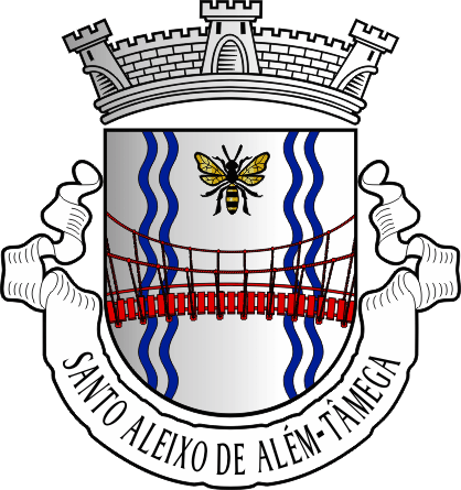 Brasão da antiga freguesia de Santo Aleixo de Além-Tâmega - Santo Aleixo de Além-Tâmega former civil parish, coat-of-arms