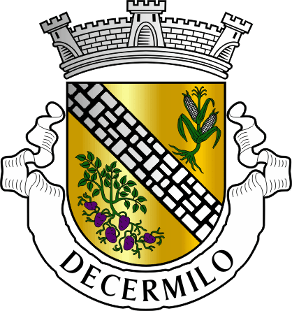 Brasão da antiga freguesia de Decermilo - Decermilo former civil parish, coat-of-arms