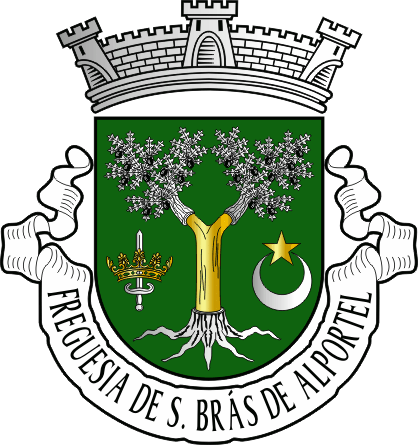 Brasão da freguesia de São Brás de Alportel - São Brás de Alportel civil parish, coat-of-arms