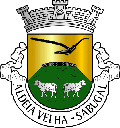 Brasão da freguesia de Aldeia Velha - Aldeia Velha civil parish, coat-of-arms